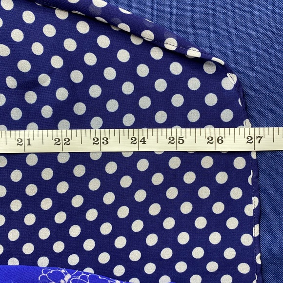 Leifnotes hi-low tie front top - Picture 7 of 9